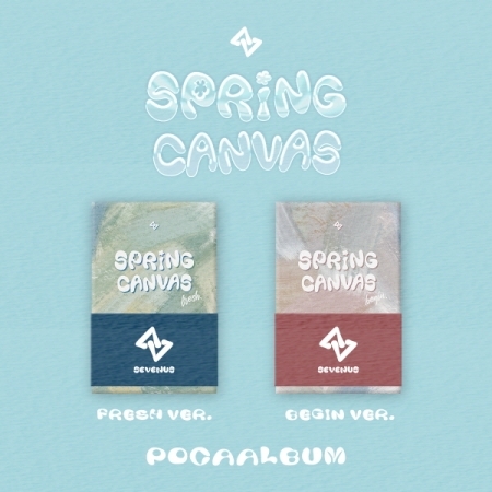 (A版/FRESH)第一張迷你專輯「SPRING CANVAS(POCAALBUM)」(韓國進口版)