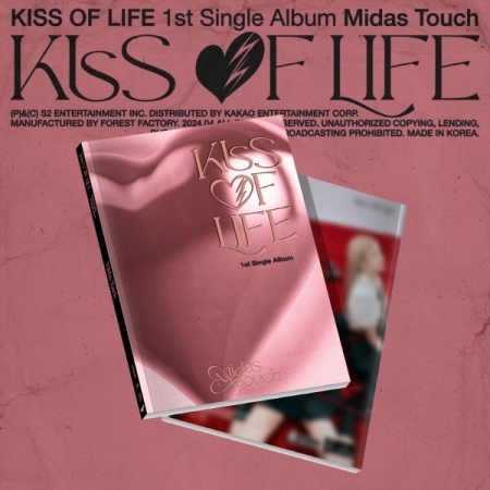 第一張單曲「Midas Touch(Photobook Ver.)」(韓國進口版)