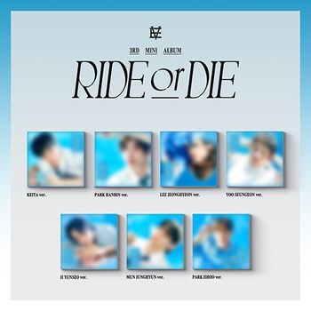 (隨機版)第三張迷你專輯「RIDE or DIE(Digipack VER.)」(韓國進口版)