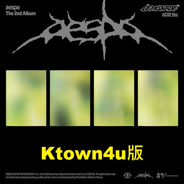 (Ktown4u/隨機版)第二張正規專輯「LEMONADE(ACID Ver.)」