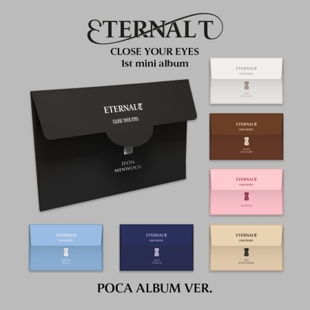 (七版合購版)第一張迷你專輯「ETERNALT(POCA ALBUM Ver.)」(韓國進口版)
