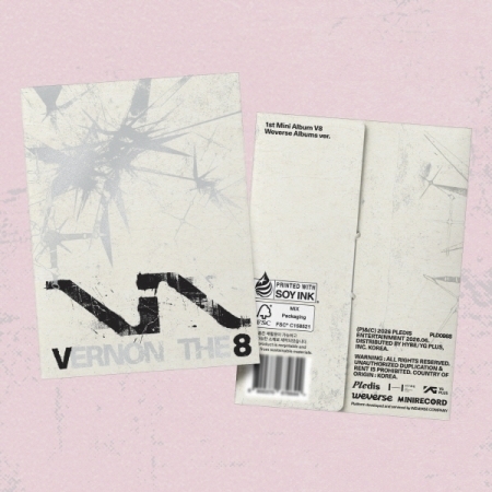 (WEVERSE版)第一張迷你專輯「V8(Weverse Albums Ver.)」(韓國進口版)