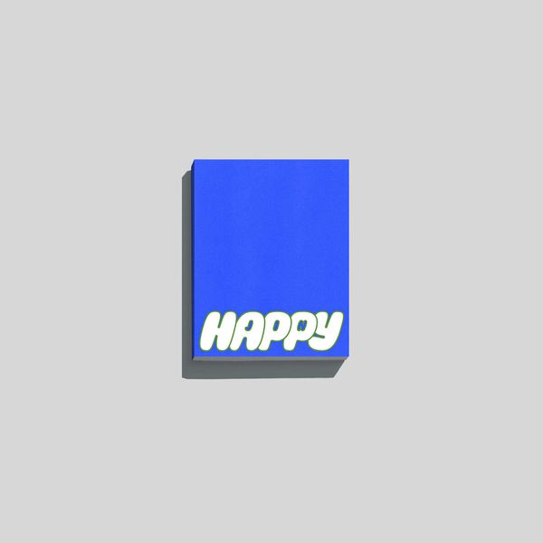 (Navigate/藍版)個人專輯「Happy」(韓國進口版)
