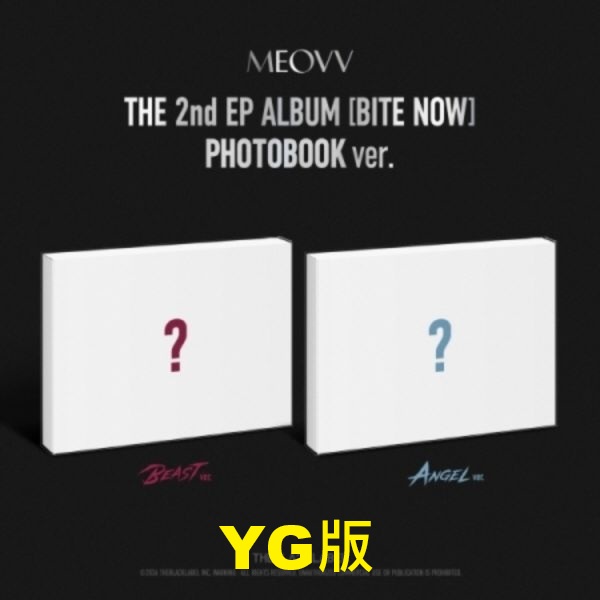 (YG/隨機版)第二張迷你專輯「BITE NOW(PHOTOBOOK ver.)」(韓國進口版)