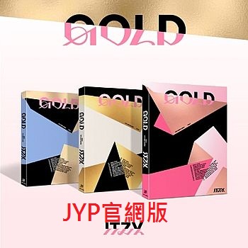 (JYP官網1版/藍色)專輯「GOLD(STANDARD VER.)」(韓國進口版)