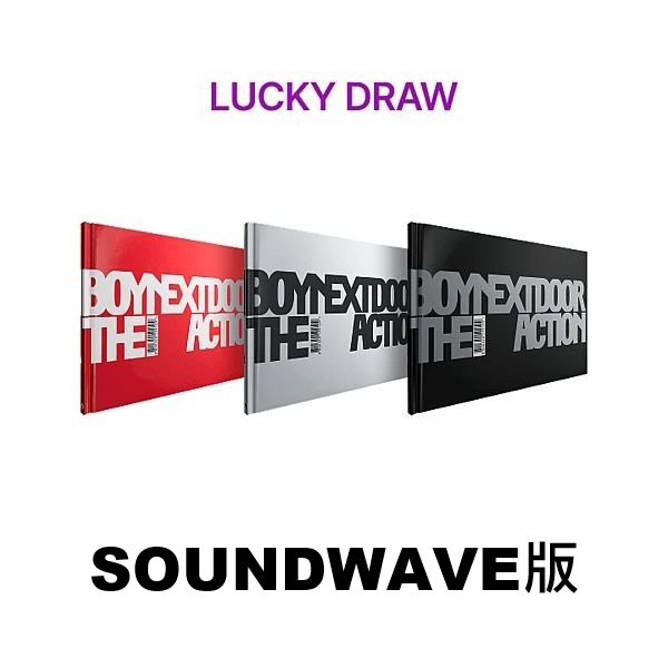 (SOUNDWAVE/NEW YEAR MESSAGE抽卡)第五張迷你專輯「The Action」