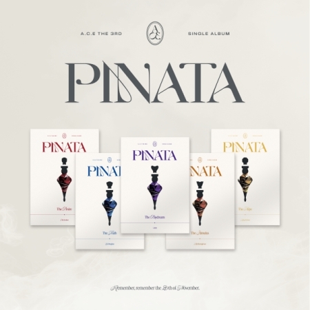 (隨機版)第三張單曲「PINATA」(韓國進口版)