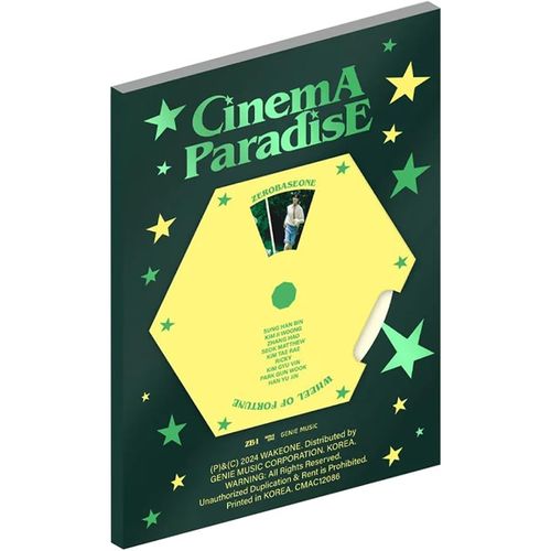(ROMANCE版/綠色)第四張迷你專輯「CINEMA PARADISE」(韓國進口版)