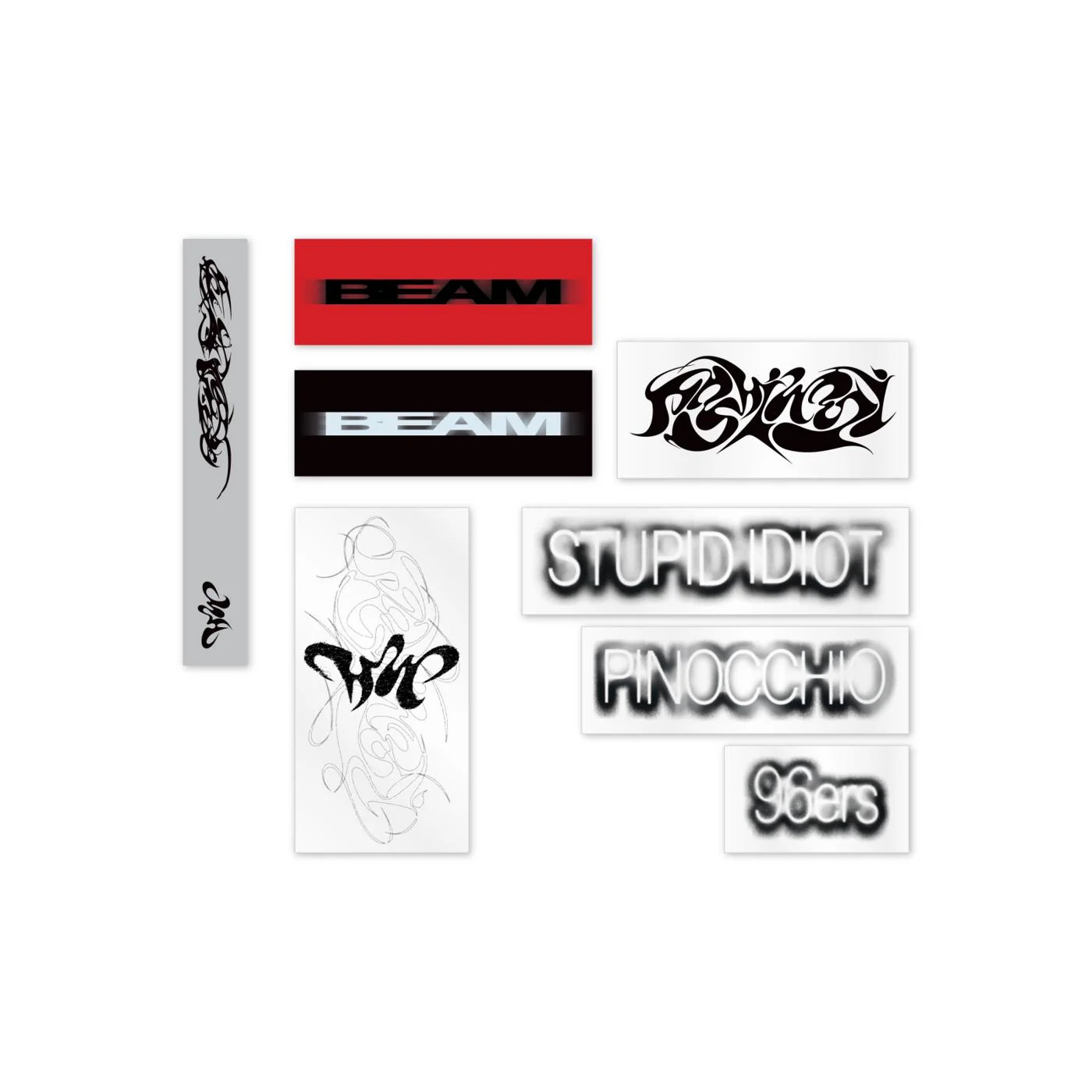 [POP-UP STORE]-筆電貼紙組