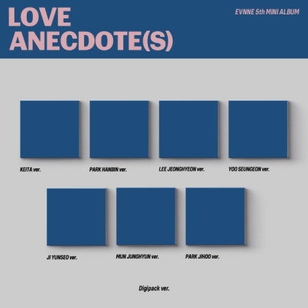 (七版合購版)第五張迷你專輯「LOVE ANECDOTE(S)(Digipack ver.)」