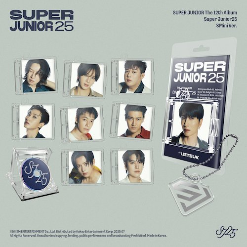 (隨機版)第十二張正規專輯「SUPER JUNIOR25(SMini VER.)」(韓國進口版)