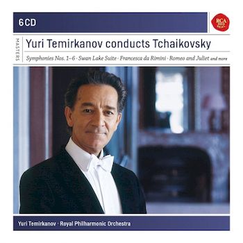 泰密卡諾夫指揮柴可夫斯基交響曲全集與管弦樂名曲 (6CD)《典範大師套裝系列131》