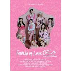 (粉/EXPLOSION)第三張正規專輯「Formula of Love: O+T=<3」