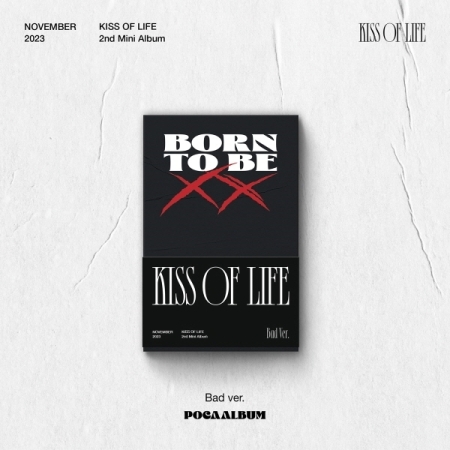 (Bad版)第二張迷你專輯「Born to be XX(POCA)」(韓國進口版)