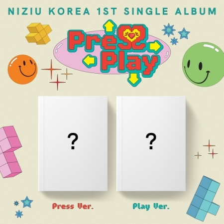 (隨機版)第一張單曲「Press Play」(韓國進口版)