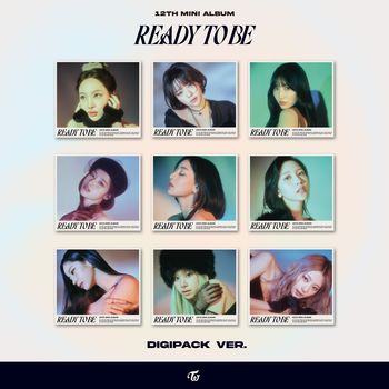 (隨機版)第十二張迷你專輯「READY TO BE(Digipack Ver.)」(韓國進口版)