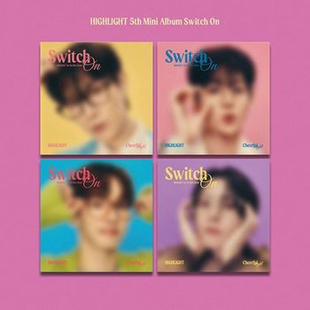 (四版合購版)第五張迷你專輯「Switch On(Digipack ver.)」(韓國進口版)