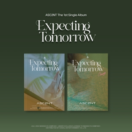 (Change版)第一張單曲「Expecting Tomorrow」(韓國進口版)