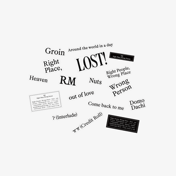 [Right Place, Wrong Person]-貼紙組(韓國進口)
