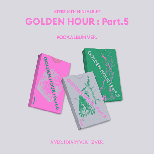 (三版合購版)第十四張迷你專輯「GOLDEN HOUR : Part.5(POCAALBUM)」