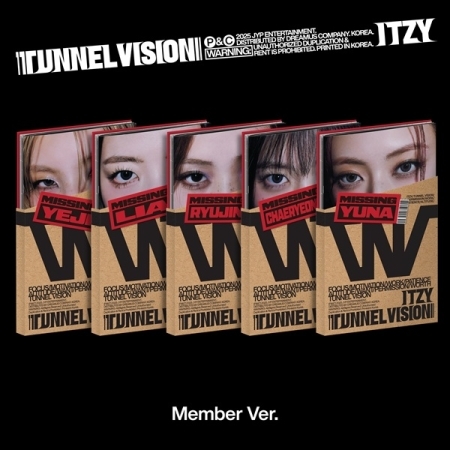 (Yeji版)TUNNEL VISION(Member Ver.)(韓國進口版)