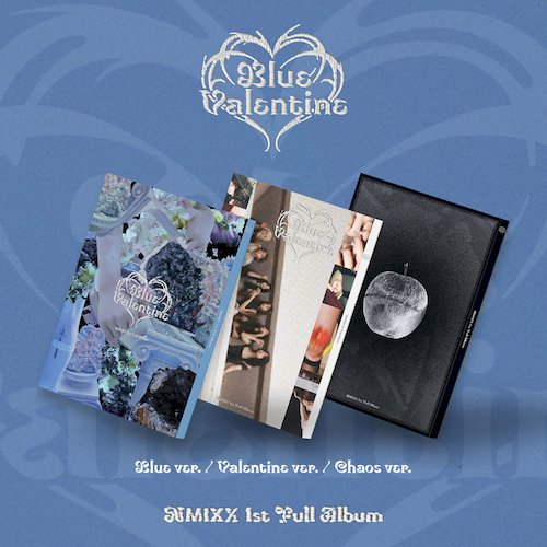 (黑色/Chaos版)第一張正規專輯「BLUE VALENTINE」(韓國進口版)
