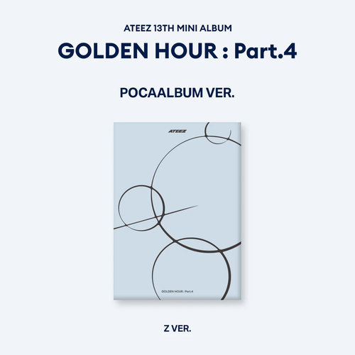 (白/Z版)第十三張迷你專輯「GOLDEN HOUR : Part.4(POCAALBUM