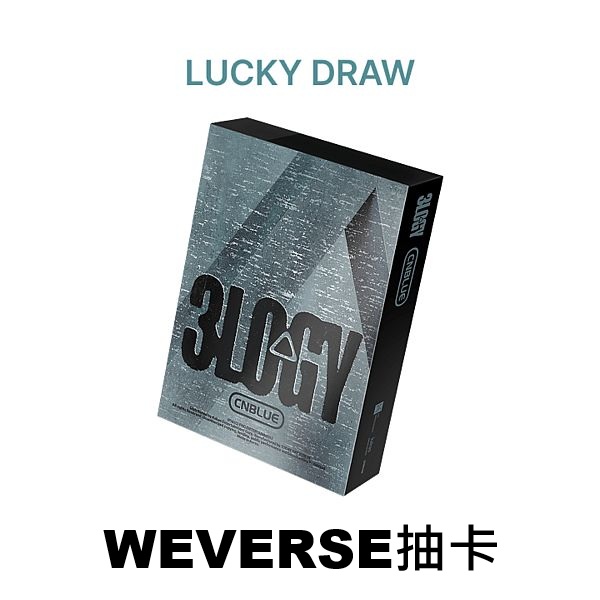 (WEVERSE抽卡)第三張正規專輯「3LOGY(SLEEVE VER.)」(韓國進口版)