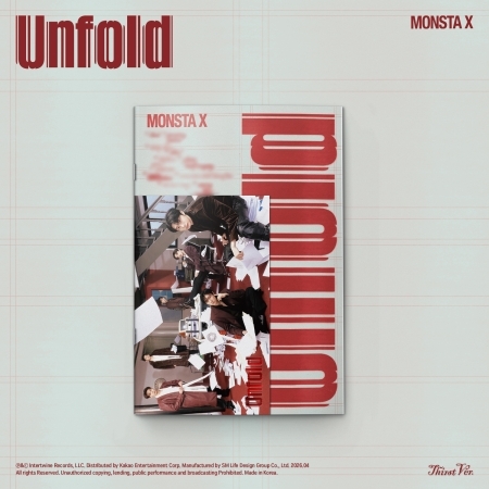 (Thirst版)美國正規專輯「Unfold」(韓國進口版)