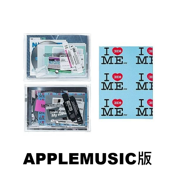 (APPLEMUSIC/三版合購版)第一張單曲「NOT CUTE ANYMORE」(韓國進口版)