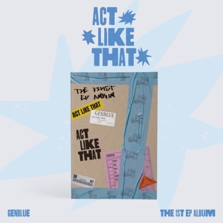 (EVERLINE版)第一張迷你專輯「ACT LIKE THAT」(韓國進口版)