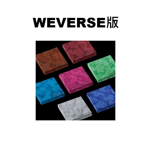 (WEVERSE/隨機版)第七張迷你專輯「THE SIN : VANISH(FUGITIVES