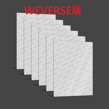 (WEVERSE/六版合購版)第一張單曲專輯「SPAGHETTI(COMPACT ver.)」(韓國