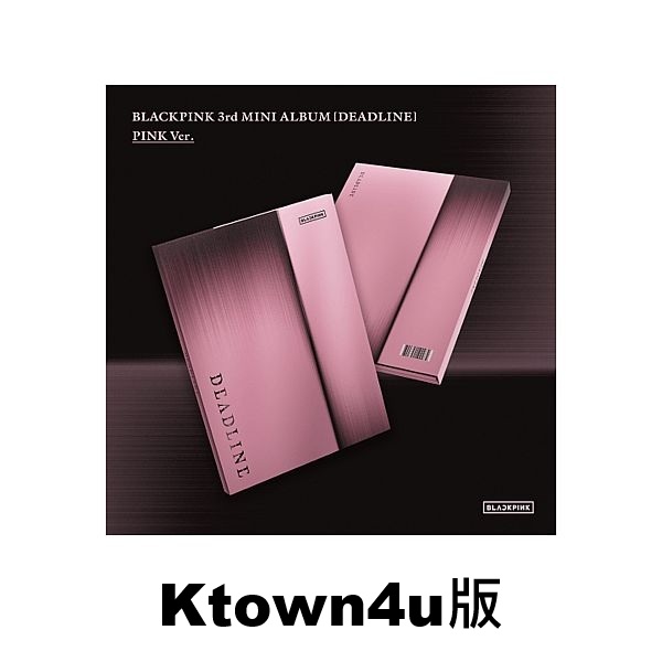 (Ktown4u/PINK版)第三張迷你專輯「DEADLINE」(韓國進口版)