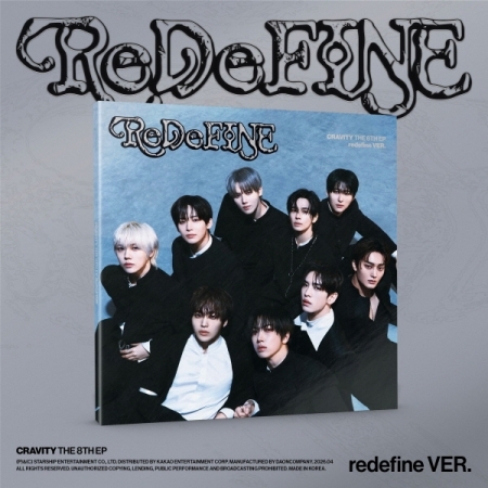 第八張迷你專輯「ReDeFINE(redefine VER.)」(韓國進口版)