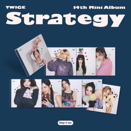 (隨機版)第十四張迷你專輯「STRATEGY(Step4 ver.)」(韓國進口版)