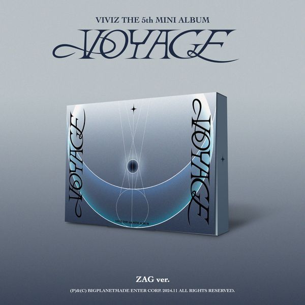 (ZAG版)第五張迷你專輯「VOYAGE」(韓國進口版)
