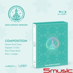 2018 LOVELYZ CONCERT BLU-RAY(韓國進口版)