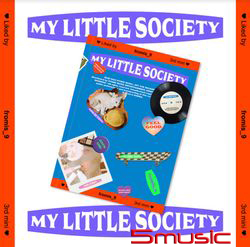 (My Society版/藍)第三張迷你專輯「MY LITTLE SOCIETY」(韓國進口版)