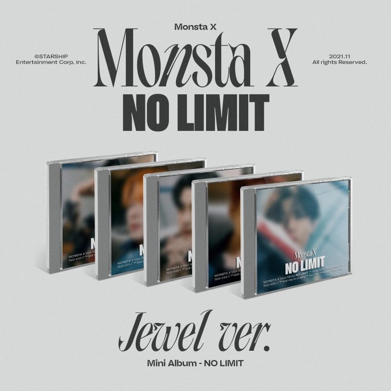 第十張迷你專輯「NO LIMIT(JEWEL VER.)」(韓國進口版/隨機)