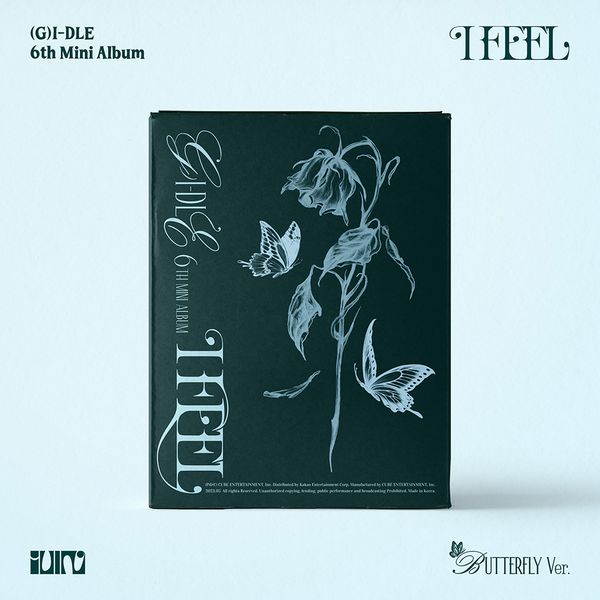 (Butterfly版)第六張迷你專輯「I feel」(韓國進口版)
