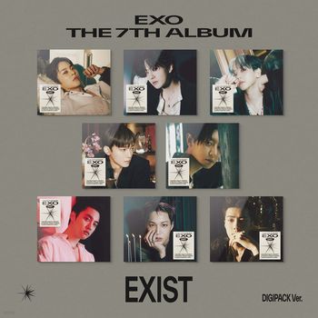 (隨機版)第七張正規專輯「EXIST(Digipack Ver.)」(韓國進口版)