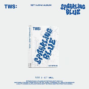 (Sparkling版)第一張迷你專輯「Sparkling Blue」(韓國進口版)