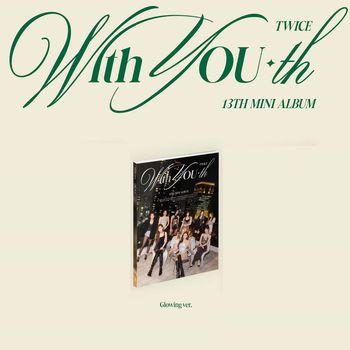 (GLOWING版/黑色)第十三張迷你專輯「With YOU-th」(韓國進口版)