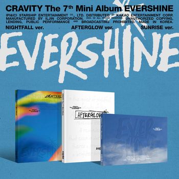 (官網/三版合購版)第七張迷你專輯「EVERSHINE」(韓國進口版)