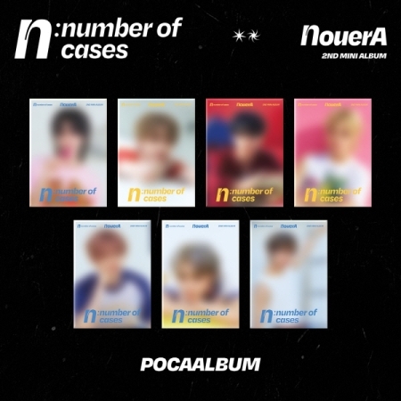 (隨機版)第二張迷你專輯「n: number of cases(POCA)」(韓國進口版)