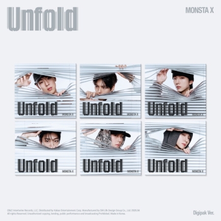 (隨機版)美國正規專輯「Unfold(DIGIPACK VER.)」(韓國進口版)