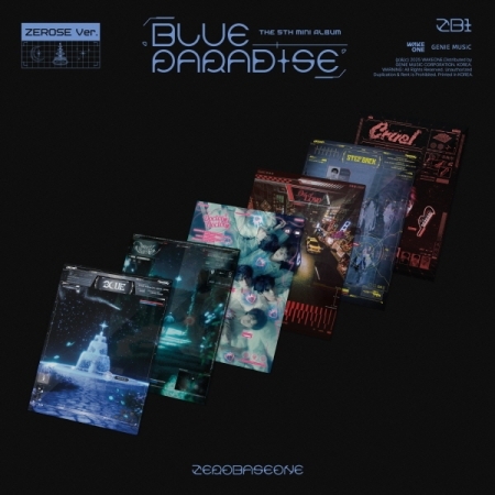 (隨機版)第五張迷你專輯「BLUE PARADISE(ZEROSE Ver.)」(韓國進口版)