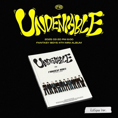 (Eclipse版)第四張迷你專輯「UNDENIABLE」(韓國進口版)