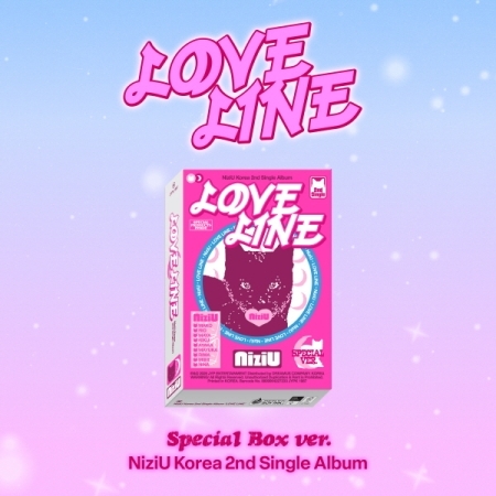 第二張單曲「LOVE LINE(Special Box ver.)」(韓國進口版)